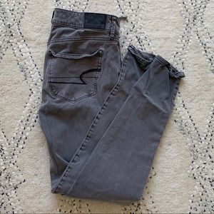 Grey American Eagle Jeggings